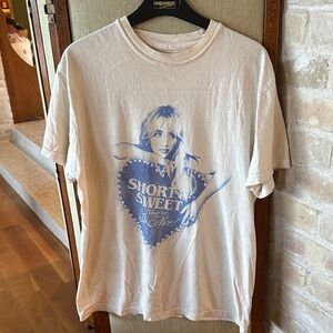 Sabrina Carpenter 2024 Short and Sweet Tour Graphic T-Shirt
